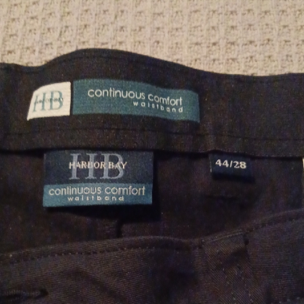 Harbor Bay Men's Black Pants